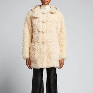 A.L.C. New Winston shearling hooded coat